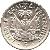 reverse of 5 Centimes (1958 - 1970) coin with KM# 62 from Haiti. Inscription: LIBERTE.EGALITE.FRATERNITE . 5 .