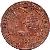 reverse of 1 Cent (1960 - 1984) coin with KM# 13 from Liberia. Inscription: THE LOVE OF LIBERTY BROUGHT US HERE 1960 ONE CENT