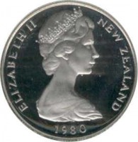 New Zealand coin 10 Cents - Elizabeth II - 2'nd Portrait (1970 - 1985) obverse obverse of 10 Cents - Elizabeth II - 2'nd Portrait (1970 - 1985) coin with KM# 41 from New Zealand. Inscription: ELIZABETH II NEW ZEALAND 1971