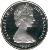 obverse of 10 Cents - Elizabeth II - 2'nd Portrait (1970 - 1985) coin with KM# 41 from New Zealand. Inscription: ELIZABETH II NEW ZEALAND 1971
