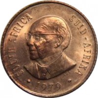 South Africa coin 2 Cents - Nicolaas J. Diederichs (1979) obverse obverse of 2 Cents - Nicolaas J. Diederichs (1979) coin with KM# 99 from South Africa. Inscription: SOUTH AFRICA · SUID-AFRIKA 1979 LDL