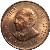 obverse of 2 Cents - Nicolaas J. Diederichs (1979) coin with KM# 99 from South Africa. Inscription: SOUTH AFRICA · SUID-AFRIKA 1979 LDL