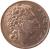 obverse of 1 Lek - Zog I (1926 - 1931) coin with KM# 5 from Albania. Inscription: SHQIPNI