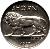 obverse of 1/4 Leku - William (1926 - 1927) coin with KM# 3 from Albania. Inscription: SHQIPNI G · ROMAGNOLI A · MOTTI · INC · 1927 R