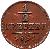 reverse of 1/2 Kreuzer - Franz Joseph I (1851) coin with KM# 2181 from Austria. Inscription: 1 - 2 KREUZER 1851 B