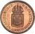 obverse of 1/2 Kreuzer - Franz II (1816) coin with KM# 2110 from Austria. Inscription: K · K · OESTERREICHISCHE SCHEIDEMUNZE ·