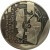 reverse of 10 Euro - Deutsche Nationalbibliothek (2012) coin with KM# 311 from Germany. Inscription: DEUTSCHE NATIONAL BIBLIOTHEK 100 JAHRE