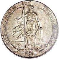 United Kingdom coin 1 Florin - Edward VII (1902 - 1910) reverse reverse of 1 Florin - Edward VII (1902 - 1910) coin with KM# 801 from United Kingdom. Inscription: ONE FLORIN TWO SHILLINGS 1906