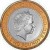 obverse of 2 Pounds - Elizabeth II - London Underground - 4'th Portrait (2013) coin with KM# 1240 from United Kingdom. Inscription: ELIZABETH · II · D · G · REG · FID · DEF · TWO POUNDS · IRB