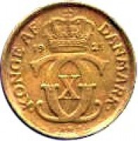 Denmark coin 1/2 Krone - Christian X (1924 - 1940) obverse obverse of 1/2 Krone - Christian X (1924 - 1940) coin with KM# 831 from Denmark. Inscription: KONGE AF DANMARK