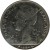 obverse of 100 Francs (1964 - 1973) coin with KM# 13 from Réunion. Inscription: REPUBLIQUE FRANÇAISE L.BAZOR 1964