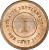 reverse of 1 Cent - Edward VII (1903 - 1908) coin with KM# 19 from Straits Settlements. Inscription: · STRAITS SETTLEMENTS · 1 ONE CENT 1903