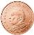 obverse of 2 Euro Cent - John Paul II (2002 - 2005) coin with KM# 342 from Vatican City. Inscription: CITTA' DEL VATICANO 2004 GV · UPINC · R