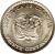 reverse of 20 Centavos (1965) coin with KM# 224 from Colombia. Inscription: REPUBLICA DE COLOMBIA VEINTE CENTAVOS