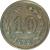 reverse of 10 Centavos (1976) coin with KM# 76d from Ecuador. Inscription: 10 CENTAVOS
