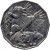 reverse of 50 Cents - Elizabeth II - Australian Fauna (2004) coin with KM# 694 from Australia. Inscription: JS 50