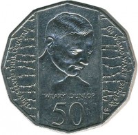 Australia coin 50 Cents - Elizabeth II - Edward reverse of 50 Cents - Elizabeth II - Edward