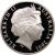 obverse of 20 Cents - Elizabeth II - Victoria (2001) coin with KM# 556 from Australia. Inscription: ELIZABETH II AUSTRALIA 2001 IRB