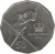 reverse of 50 Cents - Elizabeth II - Royal Visit (2000) coin with KM# 437 from Australia. Inscription: ROYAL VISIT 2000 50