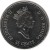 obverse of 25 Cents - Elizabeth II - November (1999) coin with KM# 352 from Canada. Inscription: ELIZABETH II D · G · REGINA 25 CENTS