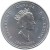 obverse of 25 Cents - Elizabeth II - Quebec (1992) coin with KM# 234 from Canada. Inscription: ELIZABETH II CANADA D · G · REGINA 1867-1992