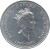 obverse of 25 Cents - Elizabeth II - Northwest Territories (1992) coin with KM# 212 from Canada. Inscription: ELIZABETH II CANADA D · G · REGINA 1867-1992