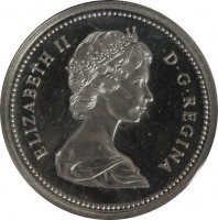 Canada coin 1 Dollar - Elizabeth II - Calgary (1975) obverse obverse of 1 Dollar - Elizabeth II - Calgary (1975) coin with KM# 97 from Canada. Inscription: ELIZABETH II D · G · REGINA