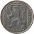 obverse of 1 Franc - Leopold III - BELGIQUE-BELGIE (1941 - 1947) coin with KM# 127 from Belgium. Inscription: BELGIQUE BELGIE