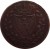 obverse of 1 Centesimo - Carlo Felice (1826) coin with KM# 125 from Italian States.