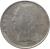 obverse of 1 Franc - Baudouin I - French text (1950 - 1988) coin with KM# 142 from Belgium. Inscription: * 1980 * RAU