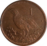 Gibraltar coin 1 Penny - Elizabeth II - 4'th Portrait (1998 - 2003) reverse reverse of 1 Penny - Elizabeth II - 4'th Portrait (1998 - 2003) coin with KM# 773 from Gibraltar. Inscription: 1 ONE PENNY