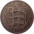 obverse of 8 Doubles - Elizabeth II (1956 - 1966) coin with KM# 16 from Guernsey. Inscription: S'BALLIVIE INSVLE DE GERNEREVE