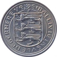 Guernsey coin 5 New Pence - Elizabeth II (1968 - 1971) obverse obverse of 5 New Pence - Elizabeth II (1968 - 1971) coin with KM# 23 from Guernsey. Inscription: S'BALLIVIE INSVLE DEGERNEREVE