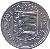 obverse of 5 New Pence - Elizabeth II (1968 - 1971) coin with KM# 23 from Guernsey. Inscription: S'BALLIVIE INSVLE DEGERNEREVE