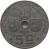 reverse of 5 Centimes - Leopold III - BELGIE-BELGIQUE (1941 - 1942) coin with KM# 124 from Belgium. Inscription: BELGIE BELGIQUE 5c O.J.