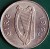 obverse of 6 Pingin (1942 - 1969) coin with KM# 13a from Ireland. Inscription: eIRe 1969
