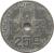 reverse of 25 Centimes - Leopold III - BELGIQUE-BELGIE (1941 - 1947) coin with KM# 131 from Belgium. Inscription: BELGIQUE-BELGIE 25C O.JESPERS