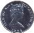 obverse of 10 Pence - Elizabeth II - 2'nd Portrait (1980 - 1983) coin with KM# 62 from Isle of Man. Inscription: ISLE OF MAN ELIZABETH II 1982