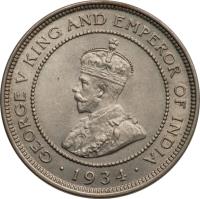Jamaica coin 1 Farthing - George V (1914 - 1934) obverse obverse of 1 Farthing - George V (1914 - 1934) coin with KM# 24 from Jamaica. Inscription: GEORGE V KING AND EMPEROR OF INDIA · 1916 ·
