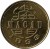 obverse of 50 Avos (1993) coin with KM# 72 from Macau. Inscription: MACAU 1993