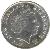 obverse of 10 Cents - Elizabeth II - 4'th Portrait (1999 - 2006) coin with KM# 117 from New Zealand. Inscription: NEW ZEALAND ELIZABETH II 2003