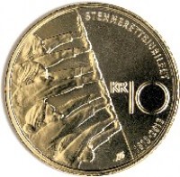 Norway coin 10 Kroner - Harald V - 100th anniversary of universal suffrage (2013) reverse reverse of 10 Kroner - Harald V - 100th anniversary of universal suffrage (2013) coin with KM# 488 from Norway. Inscription: STEMMERETTSJUBILEET KR 10 1913-2013