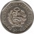 obverse of 1 Nuevo Sol - Natural resources of Peru: Cacao (2013) coin with KM# 375 from Peru. Inscription: BANCO CENTRAL DE RESERVA DEL PERU 2013