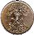obverse of 25 Halala - Faisal bin Abdulaziz Al Saud (1972) coin with KM# 47 from Saudi Arabia.