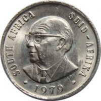 South Africa coin 10 Cents - Nicolaas J. Diederichs (1979) obverse obverse of 10 Cents - Nicolaas J. Diederichs (1979) coin with KM# 101 from South Africa. Inscription: SOUTH AFRICA SUID-AFRIKA LDL 1979