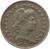 reverse of 100 Réis (1918 - 1935) coin with KM# 518 from Brazil.