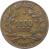 obverse of 1000 Réis (1924 - 1931) coin with KM# 525 from Brazil. Inscription: BRASIL * 1000 REIS 1927