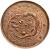 reverse of 10 Cash - Guangxu (1902 - 1905) coin with Y# 135 from China. Inscription: KIANG-NAN TEN CASH
