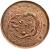 reverse of 10 Cash - Guangxu (1902 - 1905) coin with Y# 135 from China. Inscription: KIANG-NAN TEN CASH