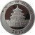 obverse of 10 Yuan - Panda Silver Bullion (2012) coin with KM# 2029 from China. Inscription: 2012